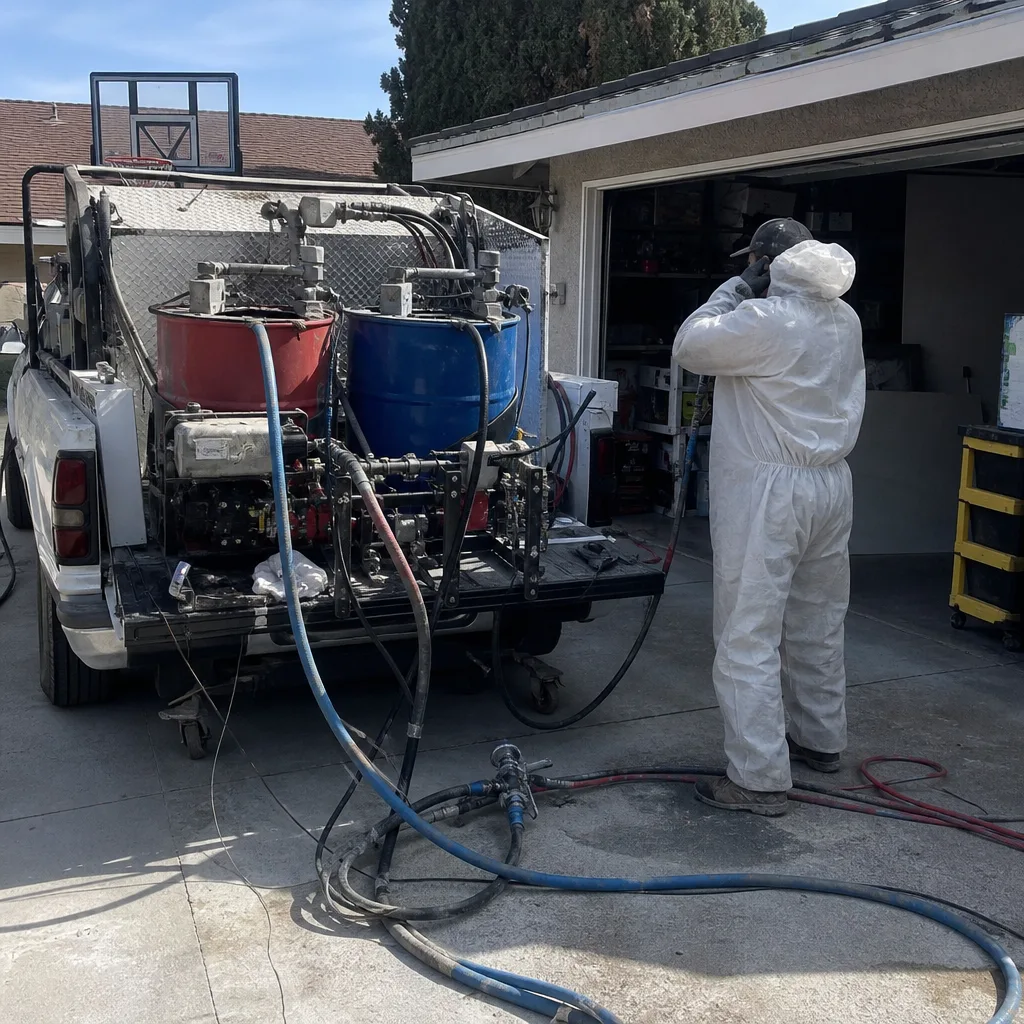 Attic Insulation in Brea
